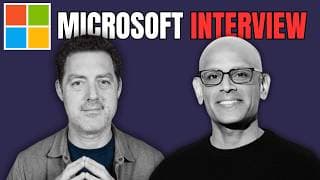 Microsoft Exec talks OpenAI, AI Bubble, Data Centers, AI Safety and more