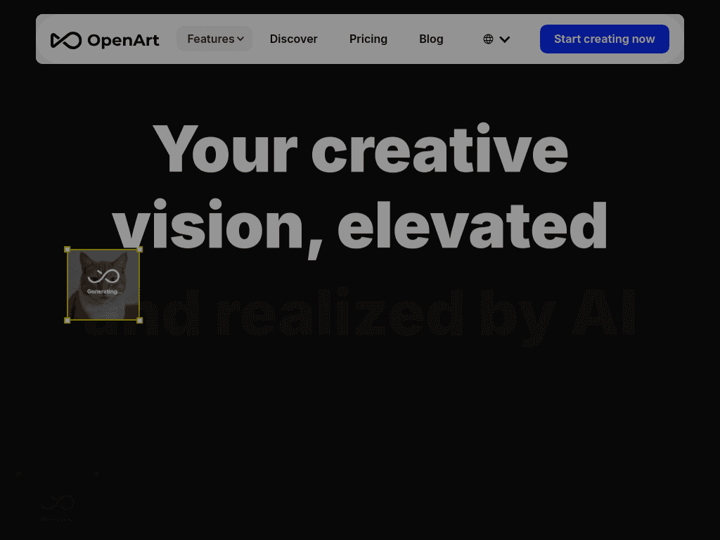 OpenArt screenshot