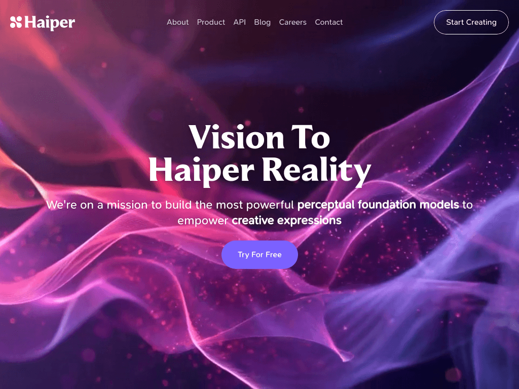 Haiper screenshot