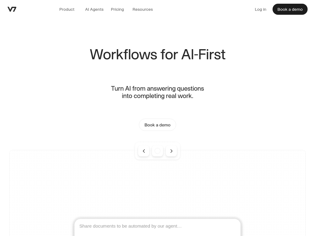 V7 Labs screenshot