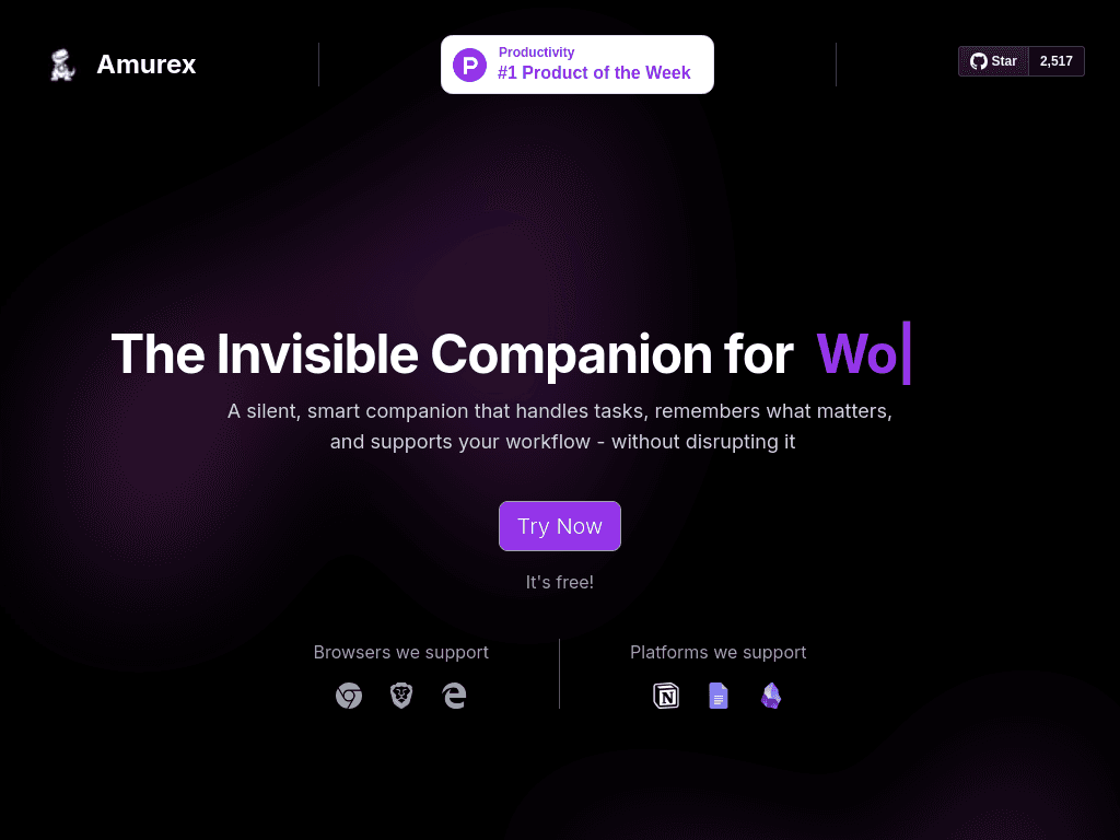 Amurex screenshot