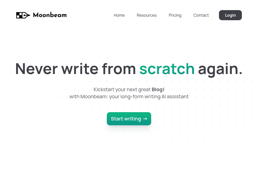 Moonbeam screenshot