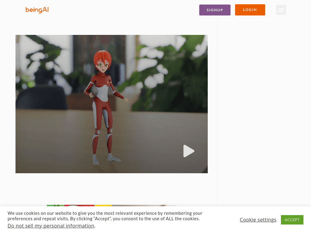 beingAI screenshot