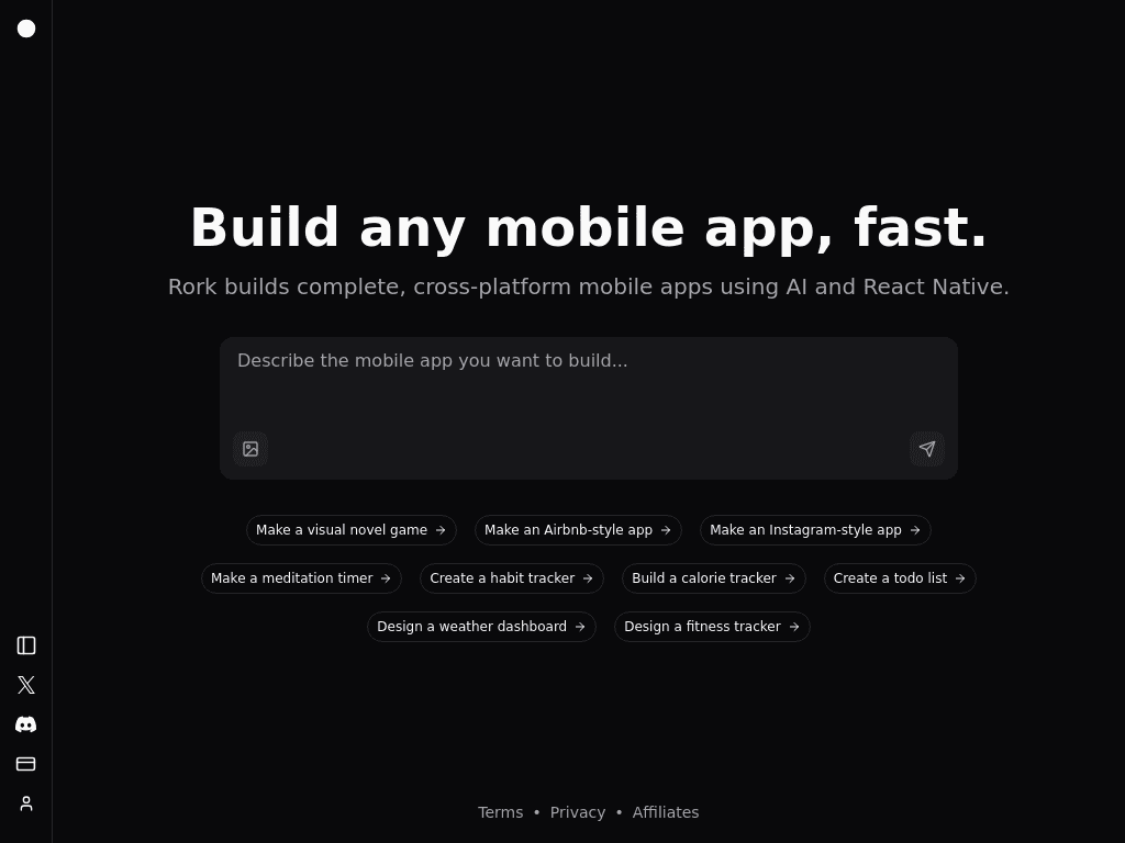 Rork screenshot