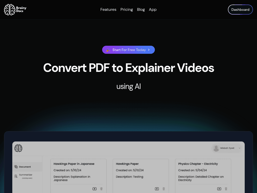 Brainy Documents screenshot
