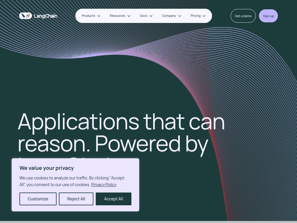 LangChain screenshot