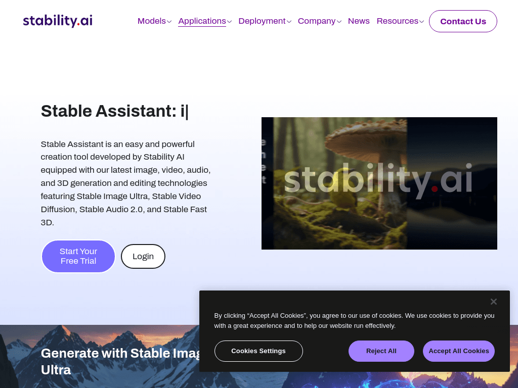 Stable Assistant screenshot