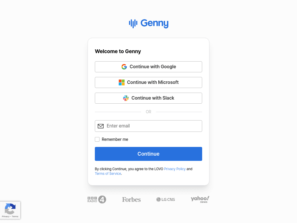 Genny by Lovo.ai screenshot