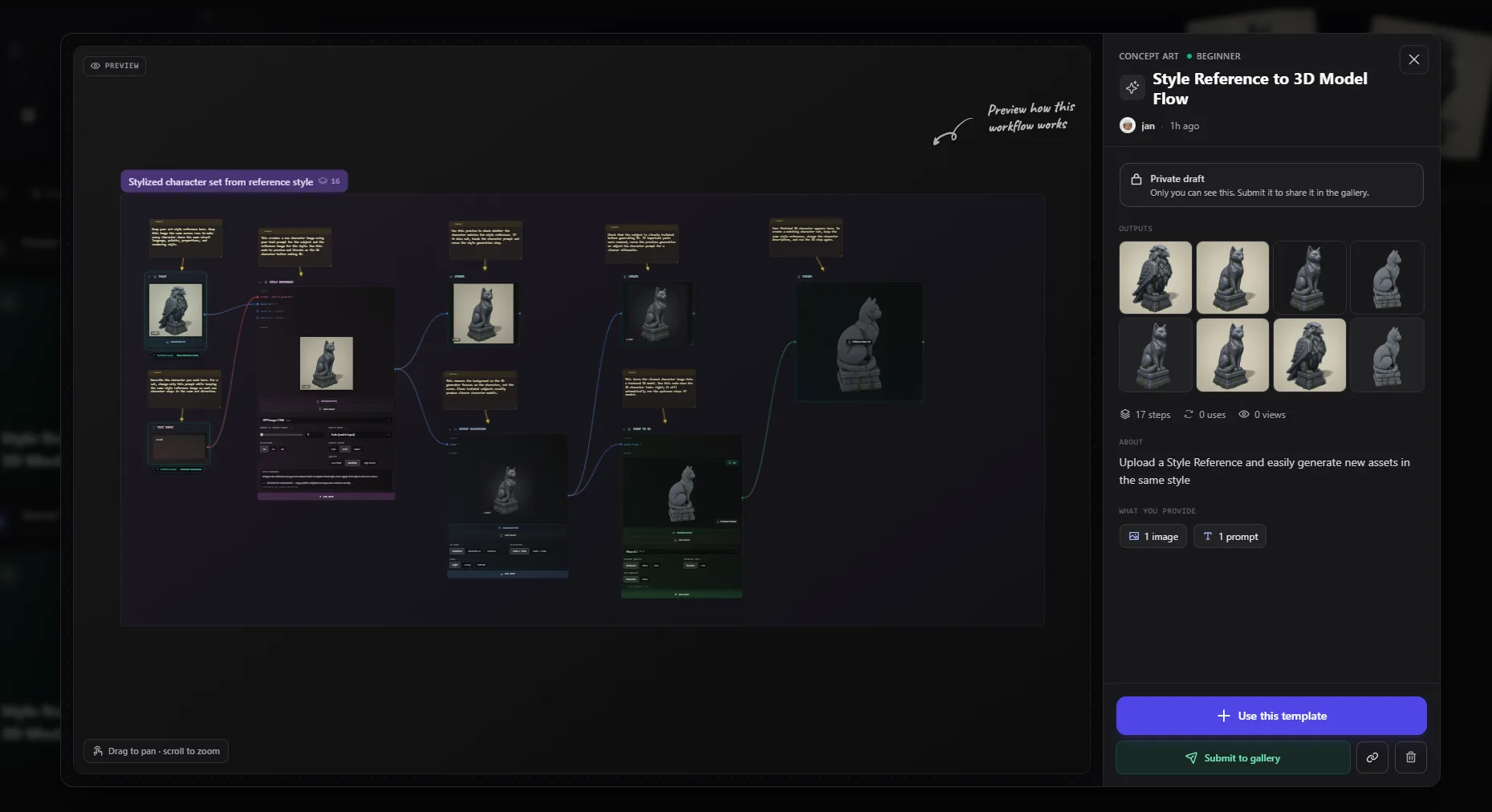 3D AI Studio v6.0 – Introducing Flow: Build Your Own AI Pipelines on an Infinite Canvas