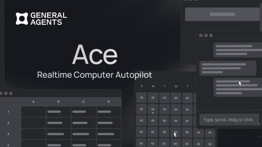 Ace, the Real-Time AI Agent That Uses Your Computer for You
