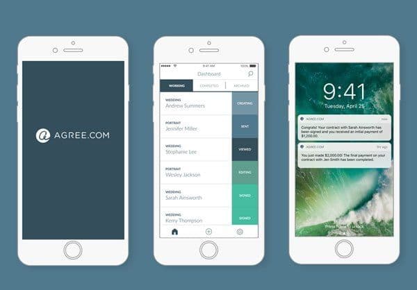 Agree.com - Get paid professionally with contracts and payments in one simple app.