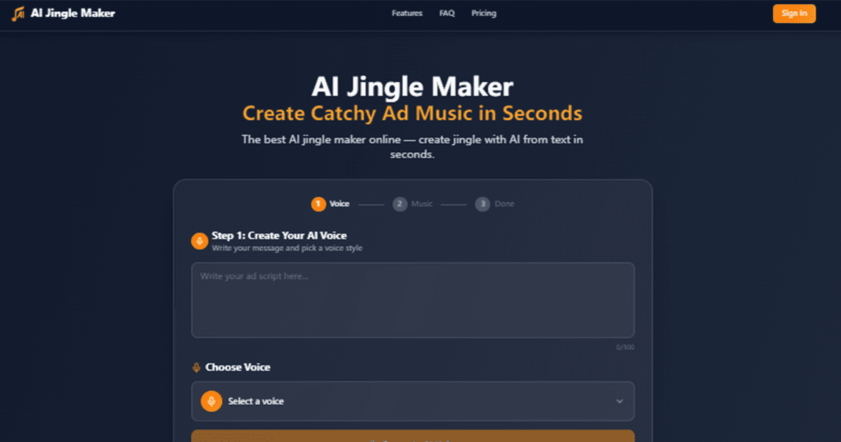 Pricing - AI Jingle Maker