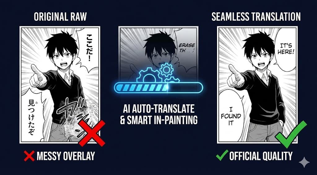AI Manga Translator: Read Raw Manga & Manhwa Instantly