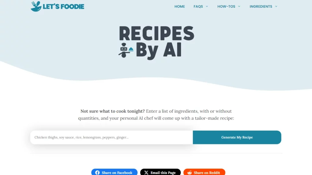 Recipes By AI Overview 2026