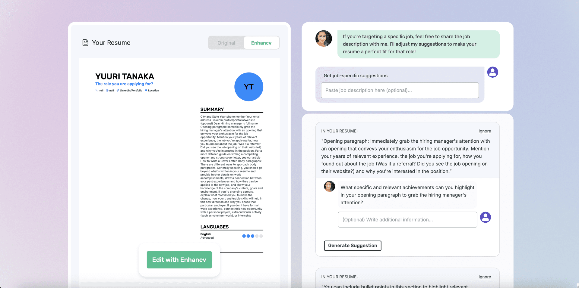 EnhanCV Review: Features, Pros & Cons