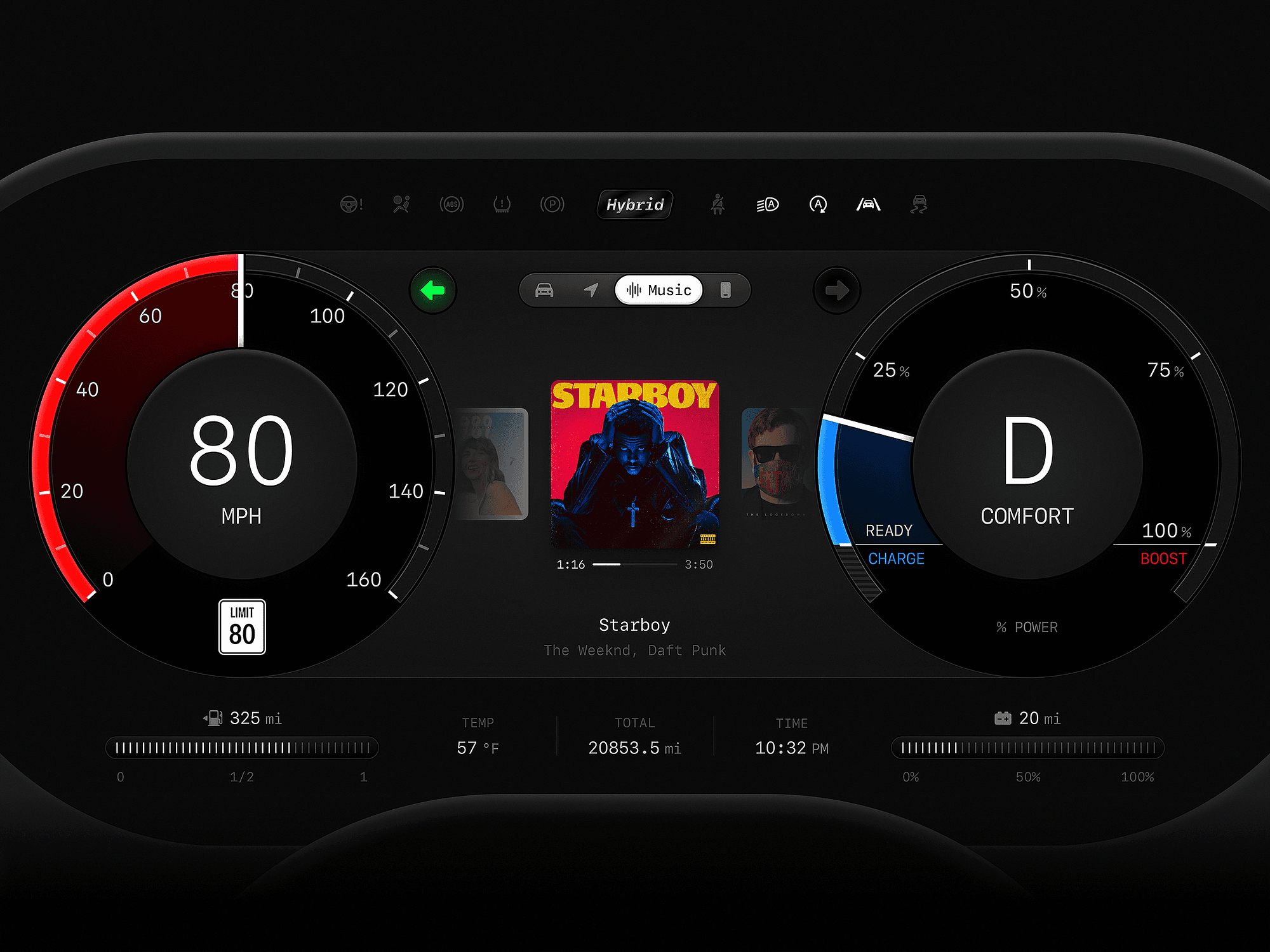 Atmospheric and Contemporary UI/UX Design Works
