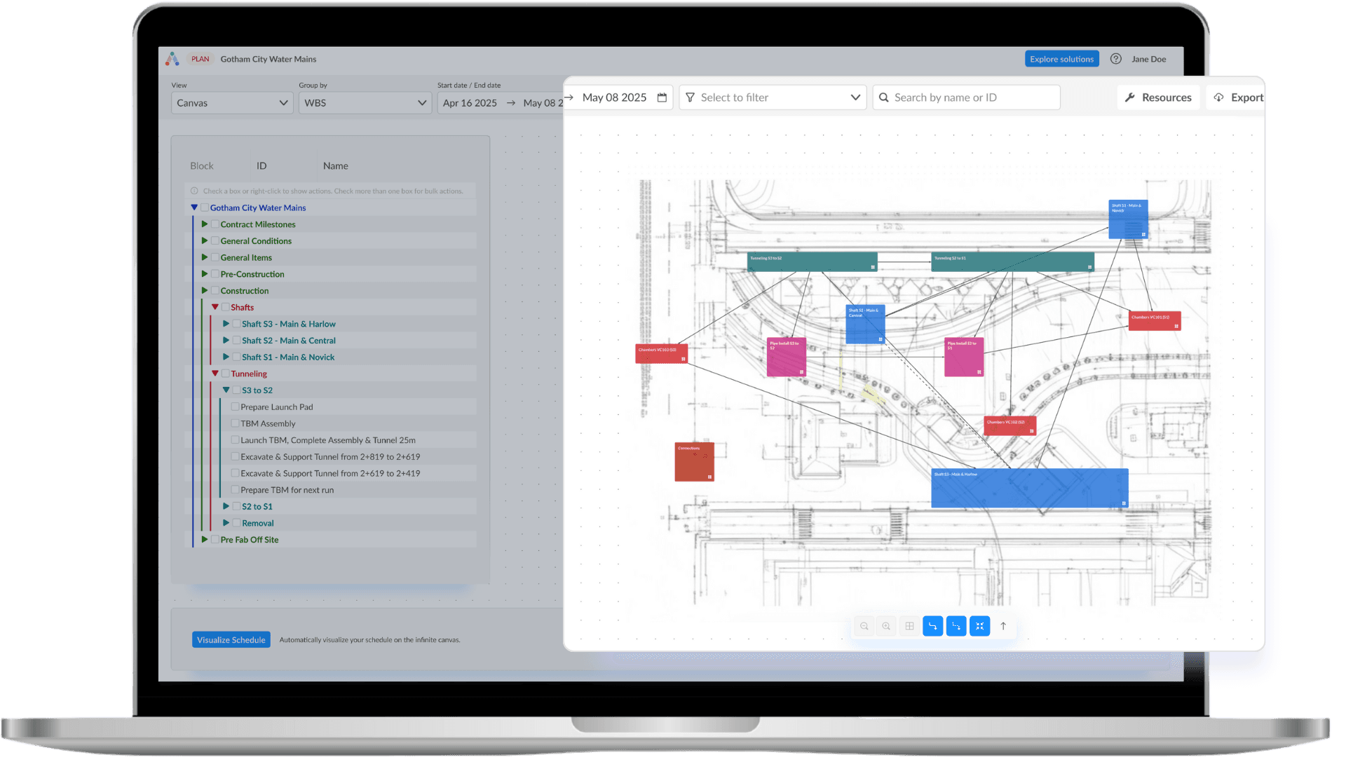 AI Construction Project Visualization Software