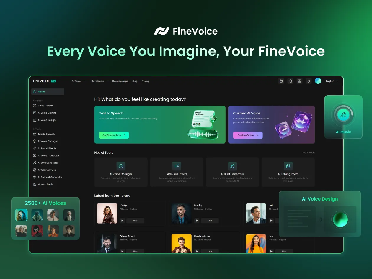 FineVoice : Reviews, Price, Info & 29 Alternatives AI Tools
