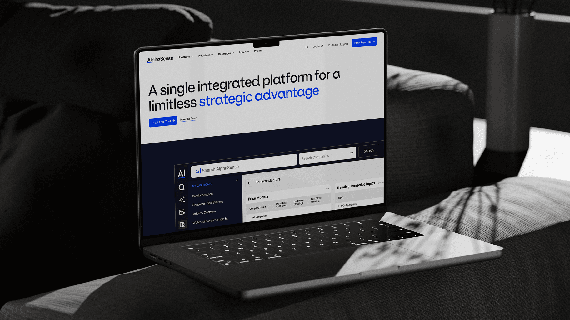 AlphaSense: Designing for Scale and Evolution