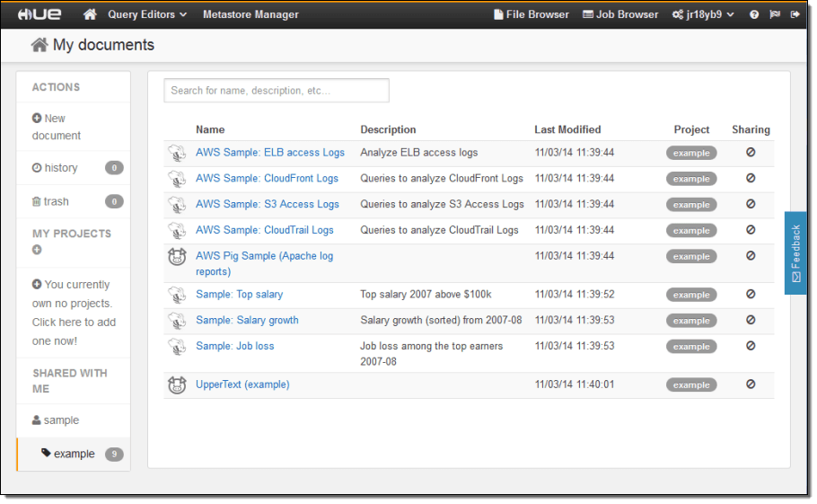 Hue – A Web User Interface for Analyzing Data With Elastic MapReduce