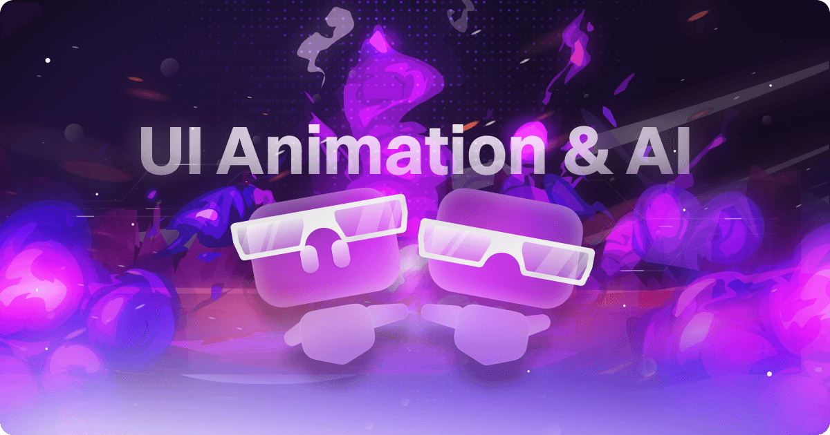 UI Animation Meets AI