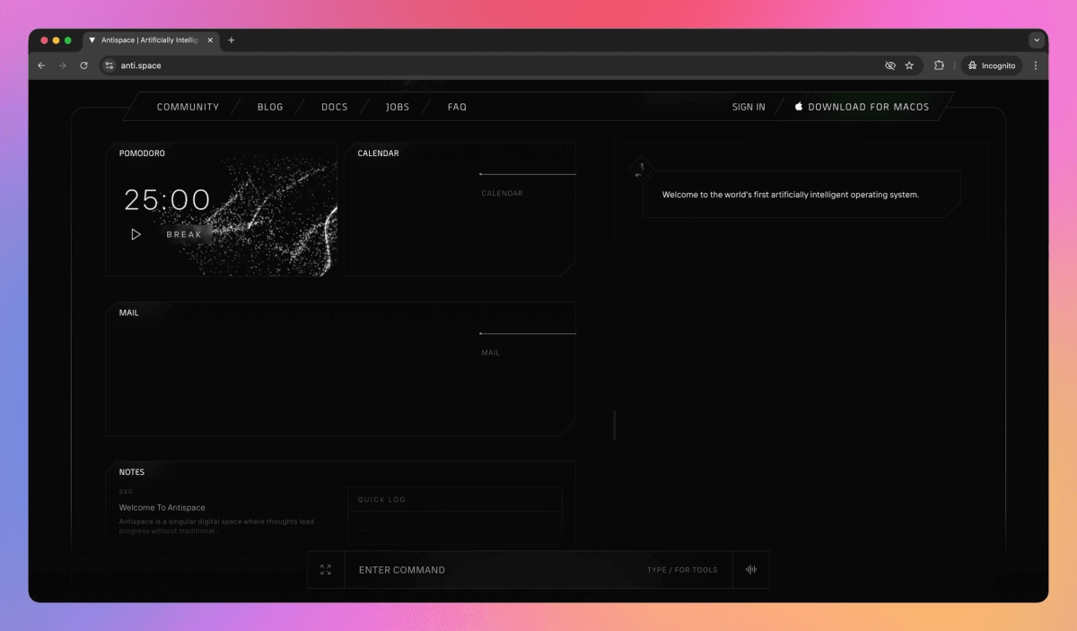 Antispace Features, Pricing, and Alternatives