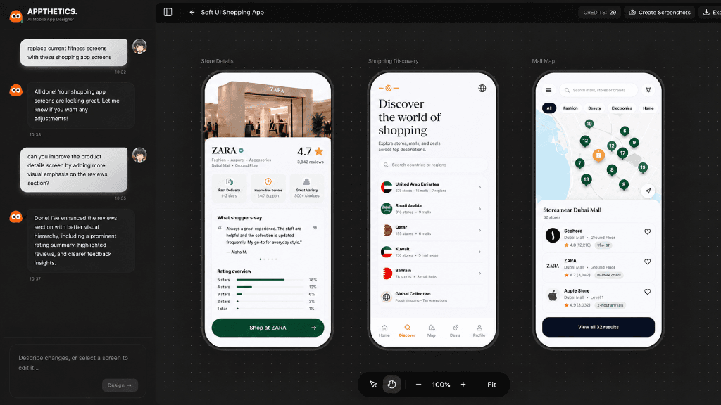 AppAlchemy Alternative for AI Mobile App Design