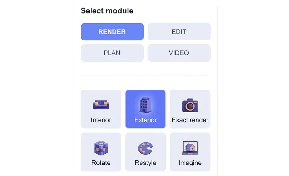 ArchiVinci: AI Architecture Generator for Realistic Renders
