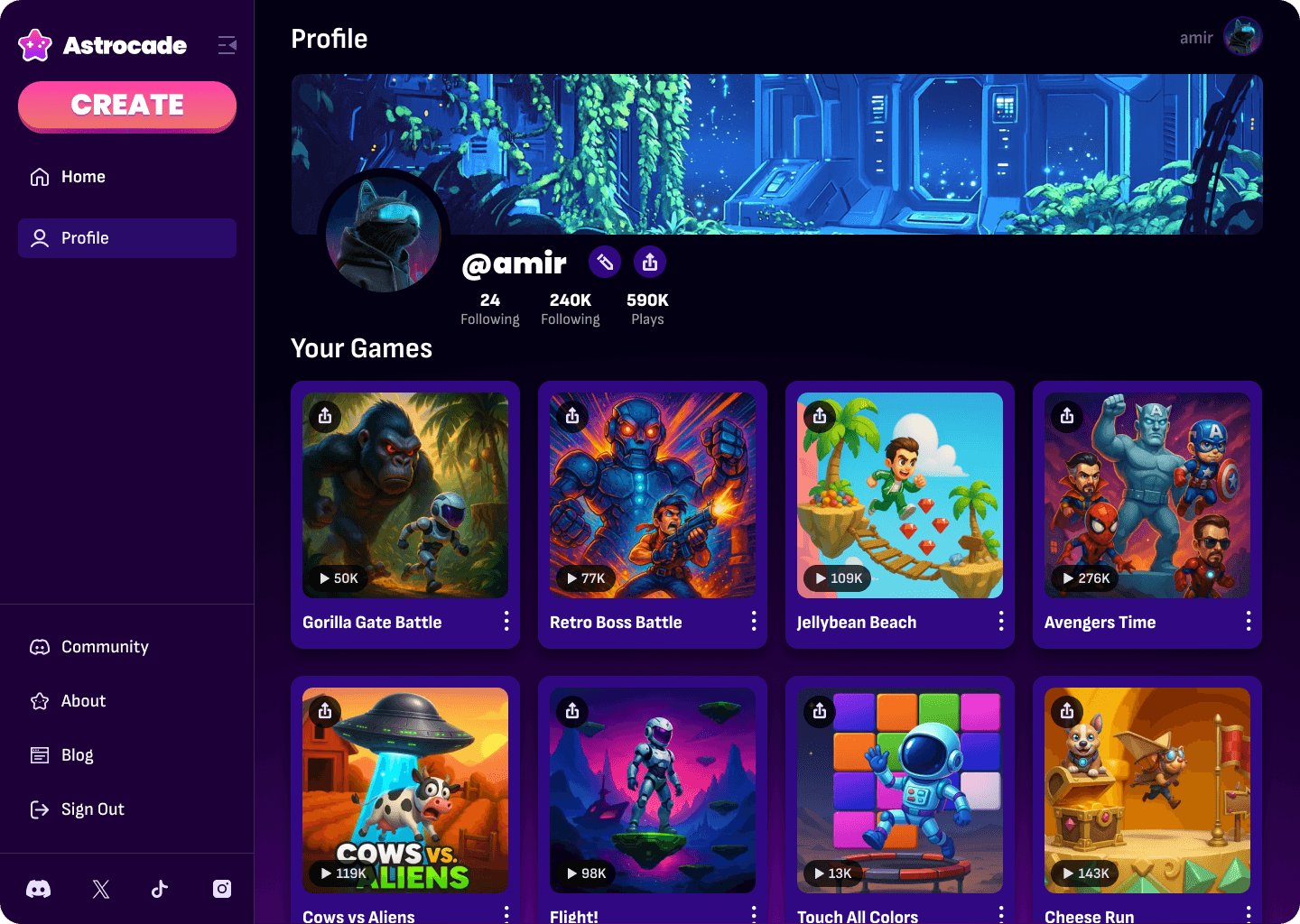 Worlds first agentic AI game creation platform