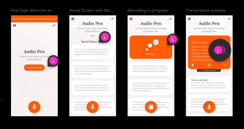 How I built AudioPen