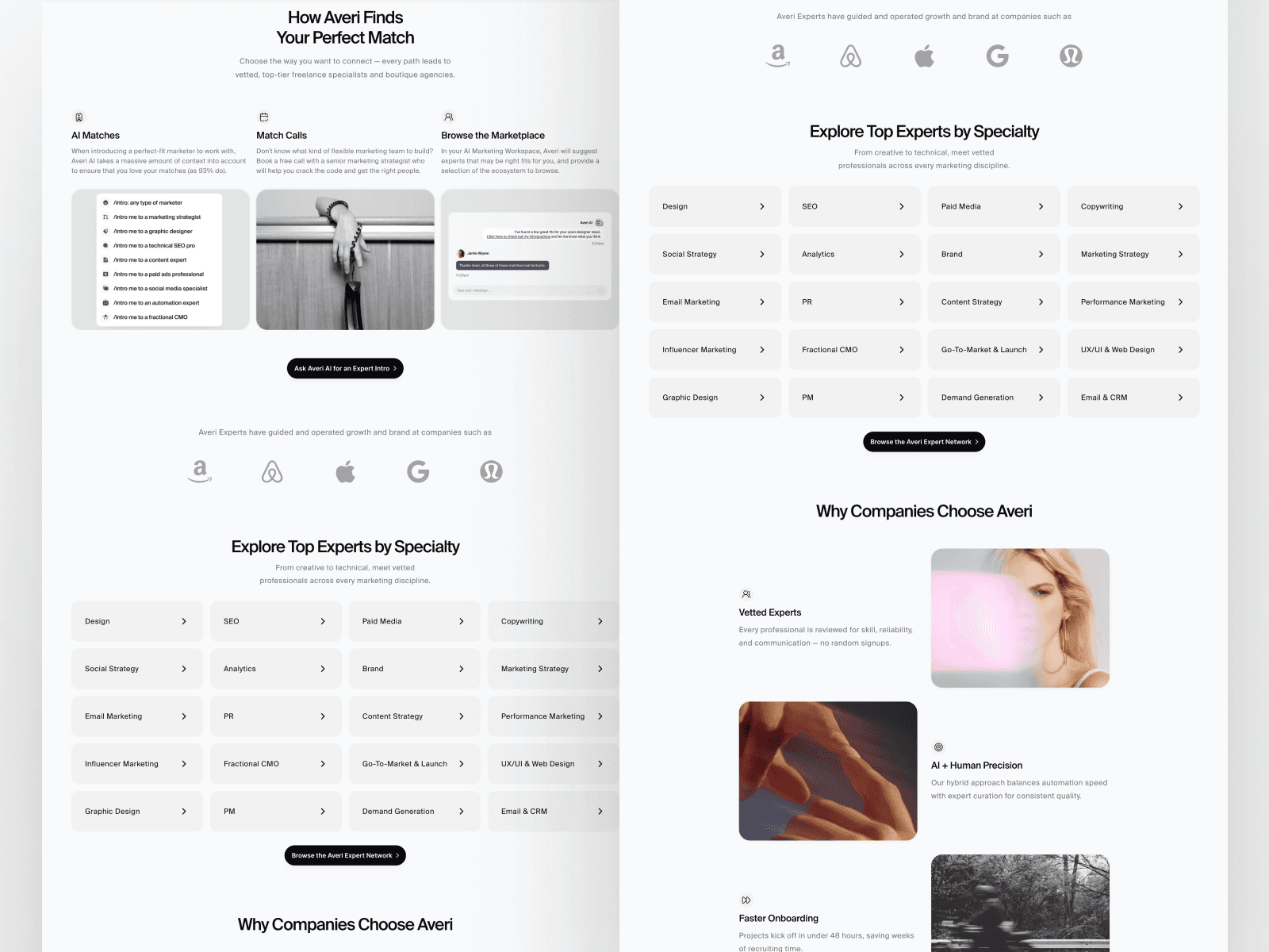 Averi AI - Awwwards Honorable Mention