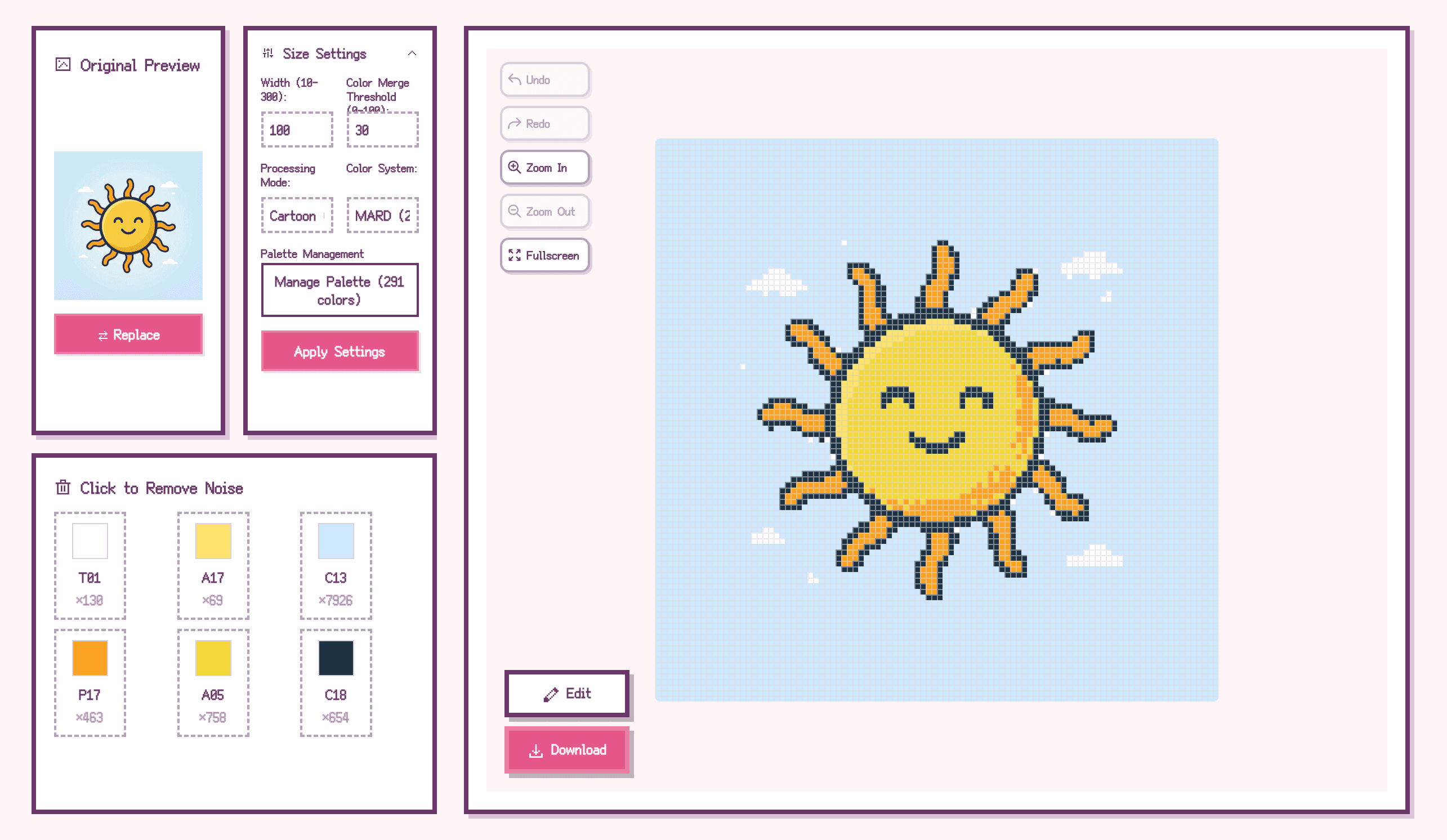 BeadPattern Tutorial: How to Generate Pixel Bead Patterns
