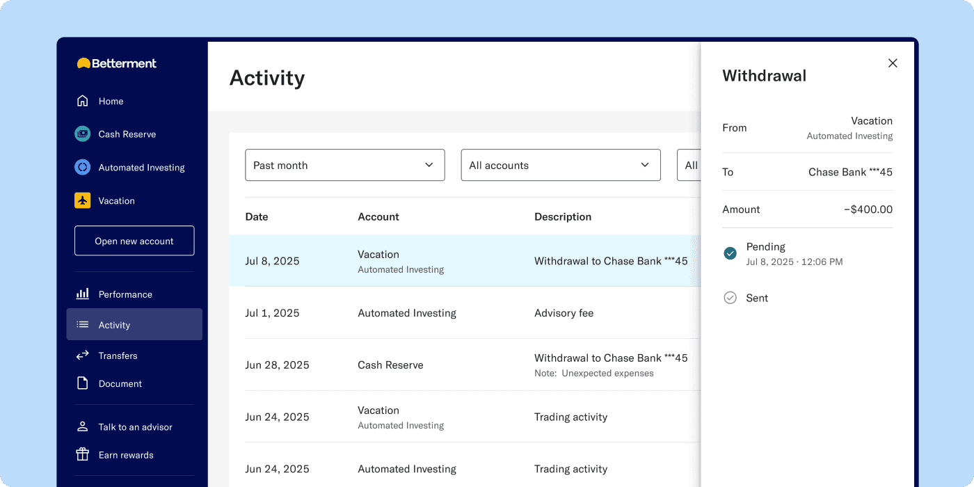 Your Betterment experience has just undergone a major upgrade