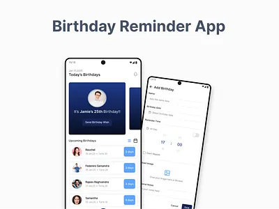 Browse thousands of UI Birthday images for design inspiration