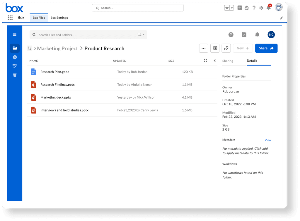 Refreshed embedded UI coming soon to Box for Salesforce