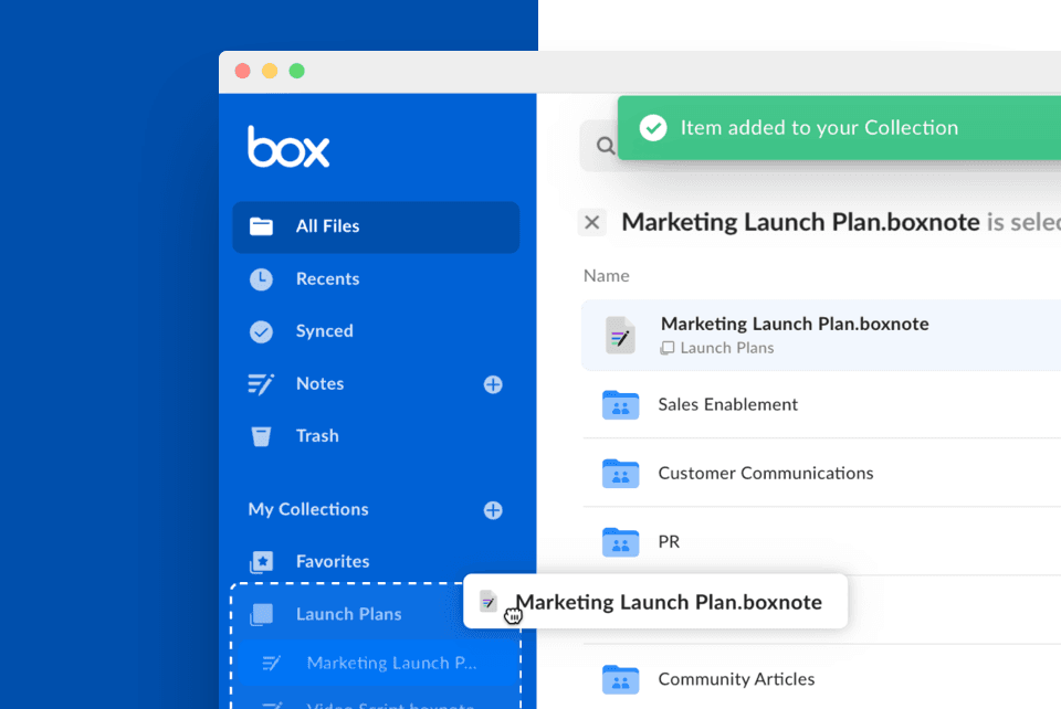 Do your best work with Box's new UI and Collections
