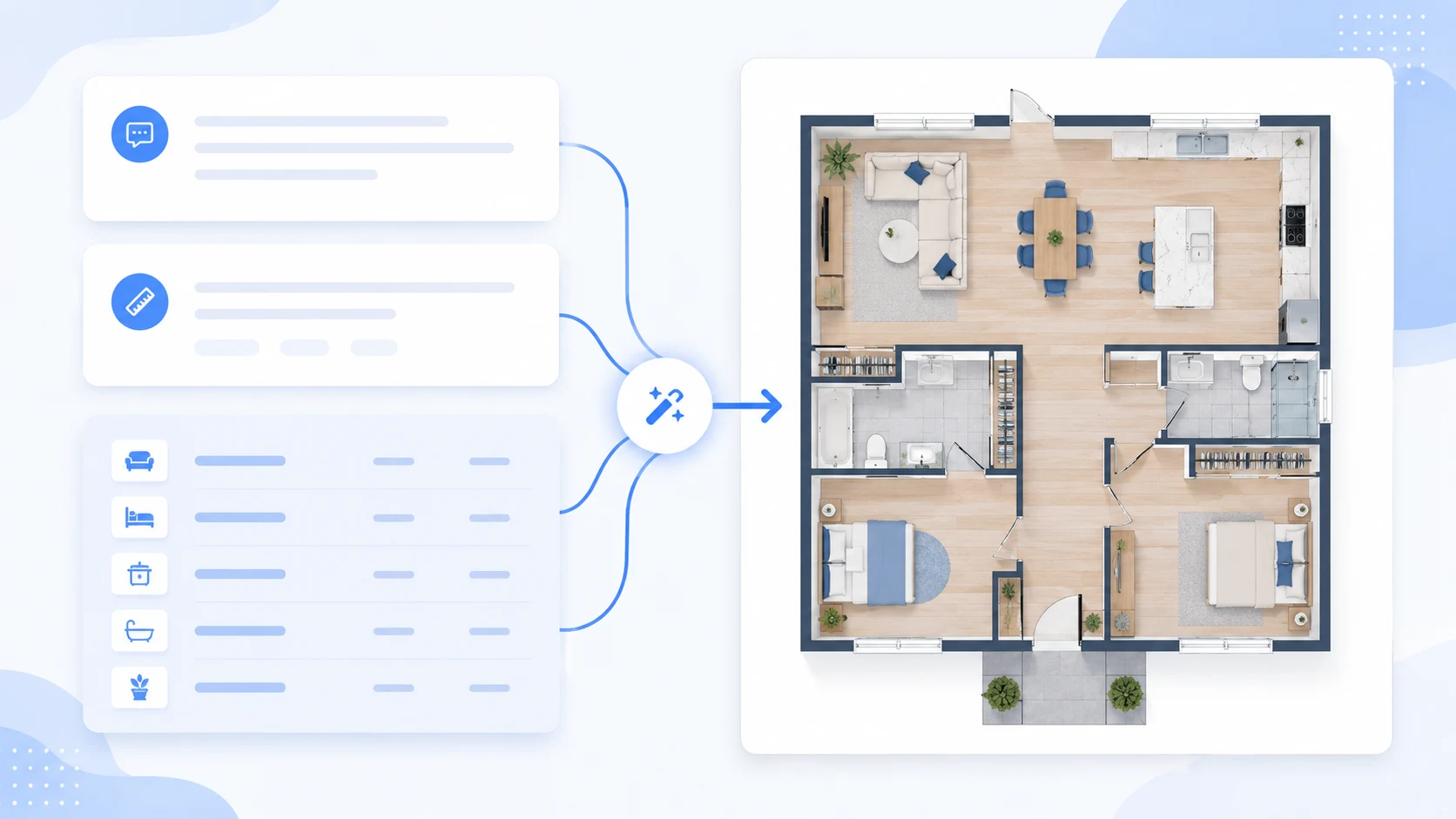 Text to Floor Plan Generator