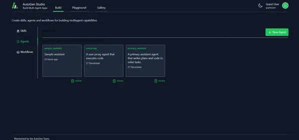 Introduction to Autogen UI: Create AI Teams without Coding