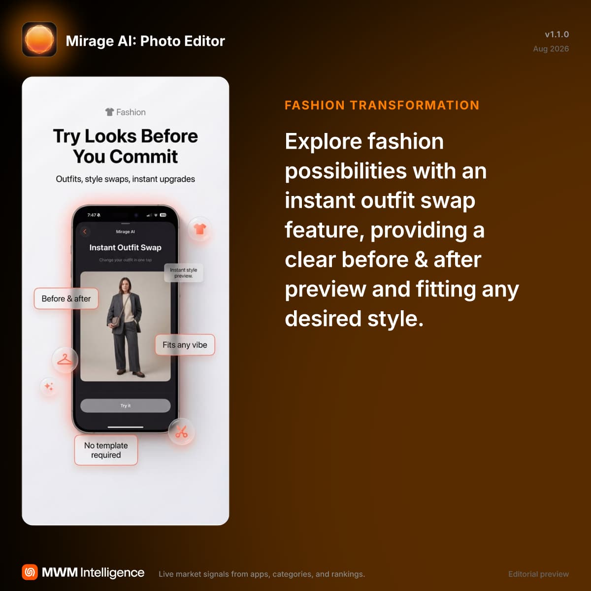 Mirage AI: Photo Editor