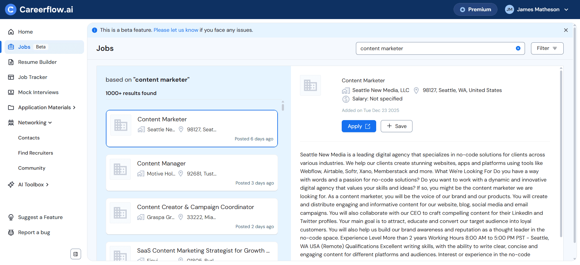 I Used Careerflow's AI Job Search Tools for My Entire Search...