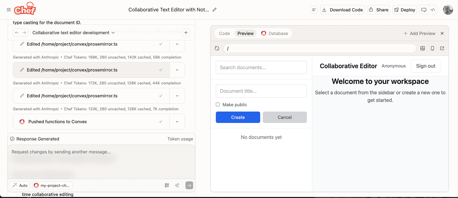 Lessons from Building an AI App Builder on Convex