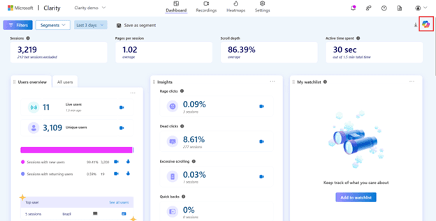 The Quick Guide to Microsoft Clarity's Copilot