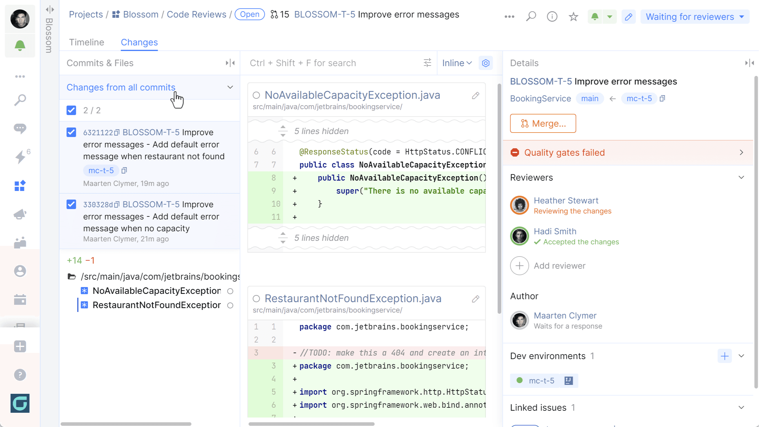 Space Code Reviews Available From JetBrains IDEs, Space UI, or Mobile