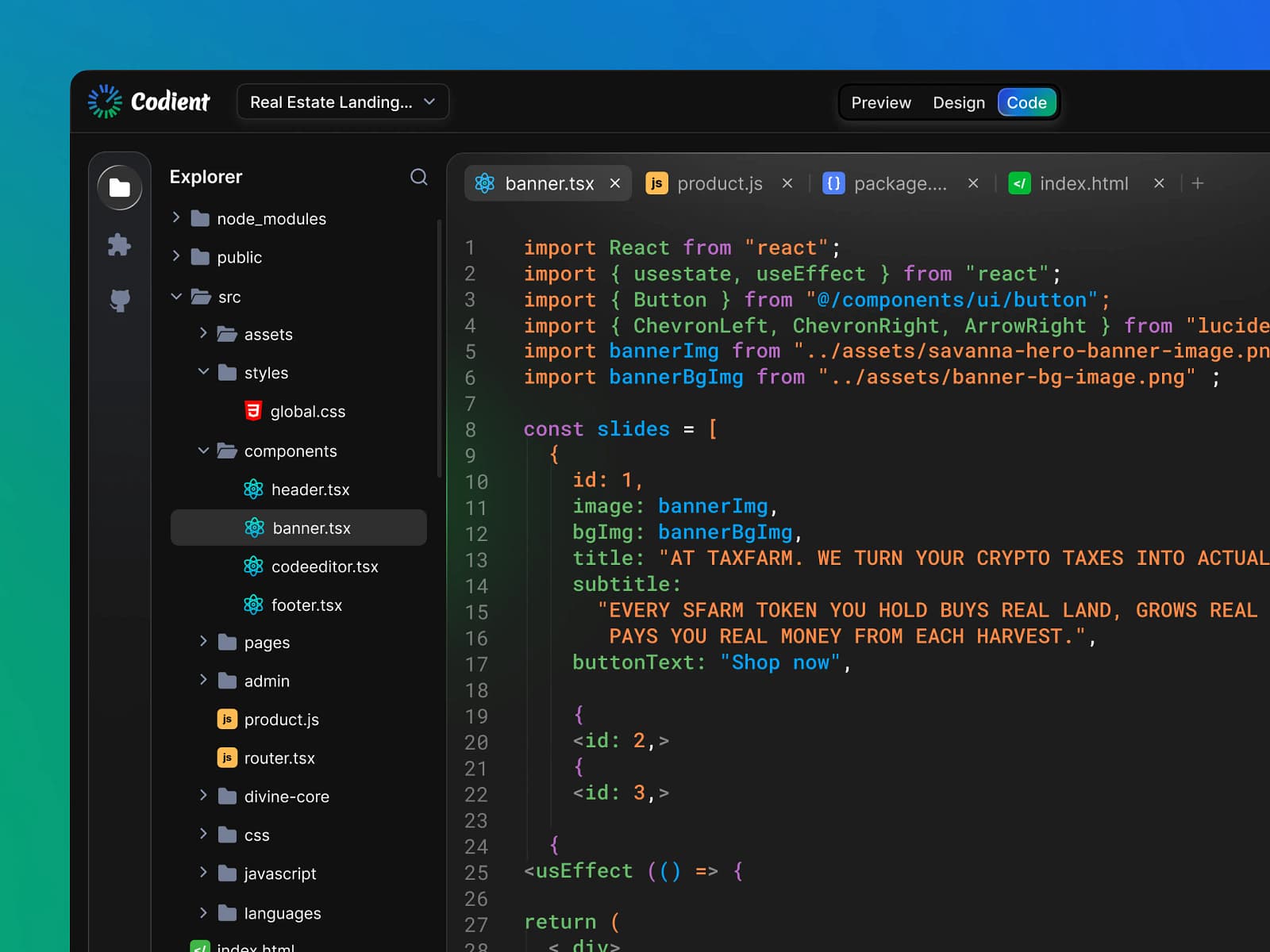 AI Coding Agent UI/UX Design