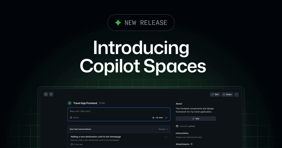 Introducing Copilot Spaces: A new way to work with code and context