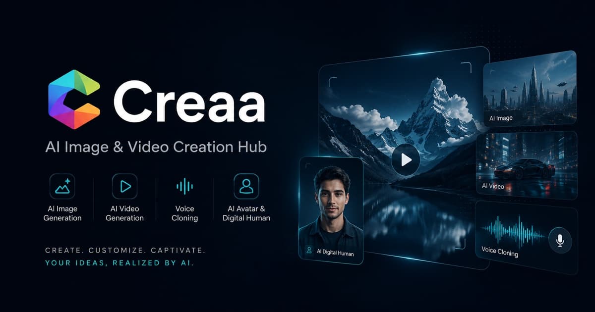 Creaa.ai - AI Commercial Visual Asset Agent