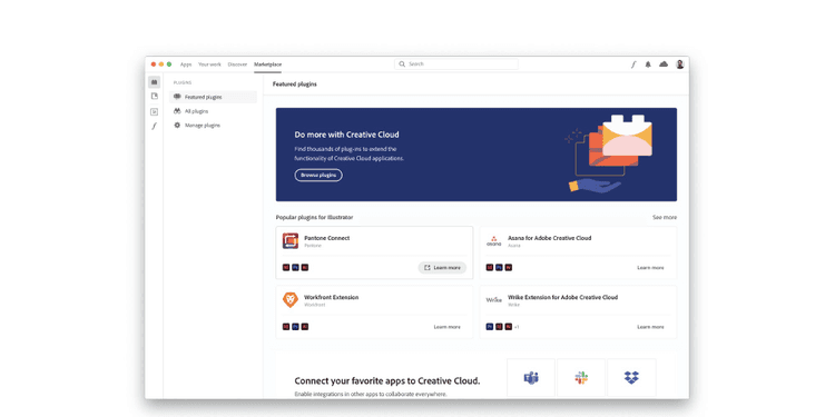 Creative Cloud desktop app adds new features to bring you closer to your work and comm…