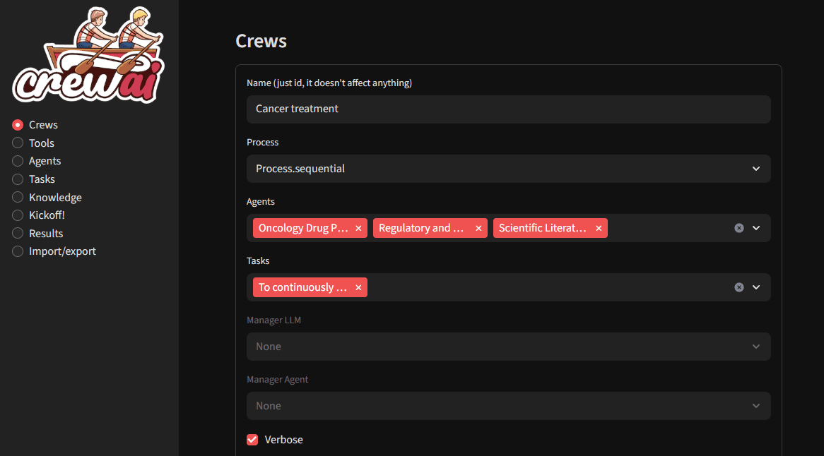 How to install CrewAI with GUI