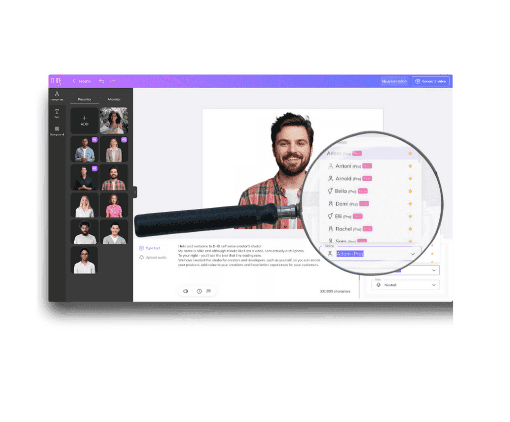 A Step-by-step Guide to Creating Videos with D-ID