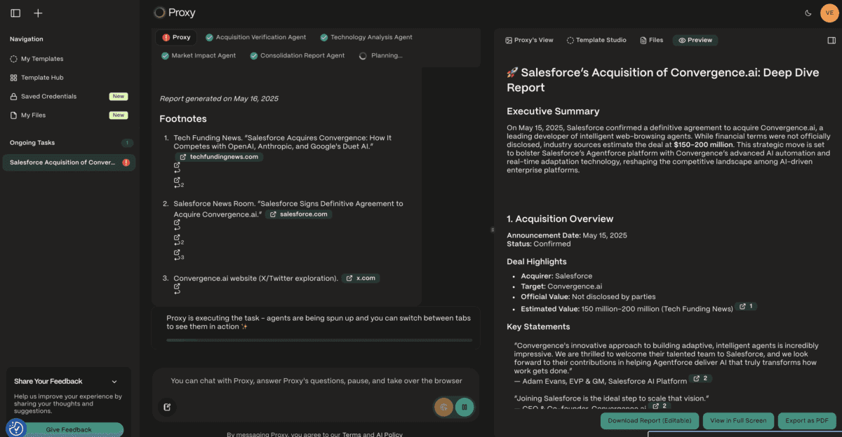 Salesforce Acquires Convergence.ai, Boosting Agentforce with Adaptive Interface Techno…
